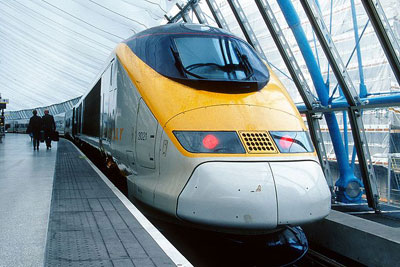 Eurostar trains operate on the high-speed link known as HS1 (photo: Herbert Ortner CC-BY-3.0)