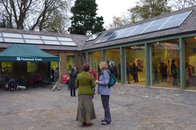 National Trust says the Living Green Centre is the most energy-efficient historic building in the UK (photo: National Trust)