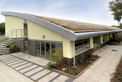 St Martins in the Field school's green roof: DEFRA plans narrower focus for SUDS rules (picture: Blackdown Greenroofs)