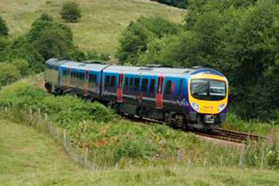£290m will be used to electrify the Transpennine railway line from Manchester to Leeds (photo: Steve Serowka via Geograph)