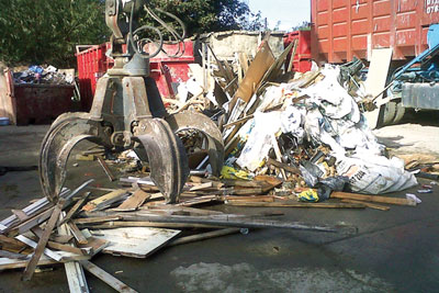 Almost £900,000 was seized from a Berkshire man who ran an illegal waste site in Slough(picture: Environment Agency)