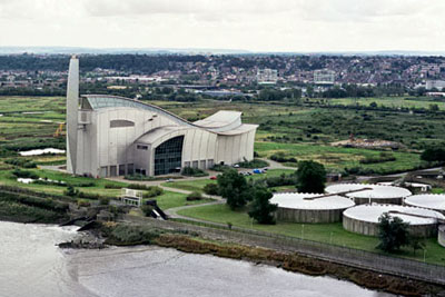 Thames Water's sludge-powered generator at Crossness, east London (picture: Thames Water)