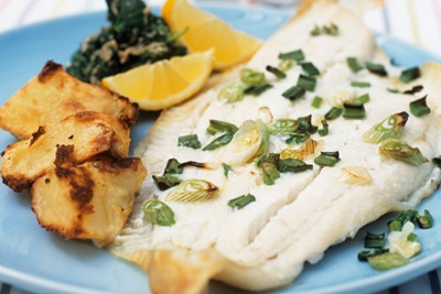 Plaice on a plate (photo: Bon Appetit / Alamy)