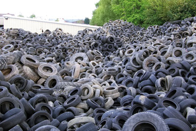 The siblings continued to store tyres despite being told they had no valid permit (photo: Environment Agency)