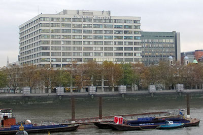 Guy's and St Thomas' hospital cut emissions by 20% a year through combined heat and power generation (picture: Adrian Pingstone)