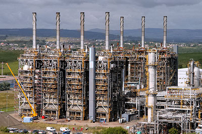 ExxonMobil's Fife ethylene plant (photograph: Walter Baxter)