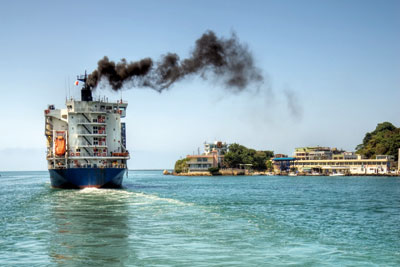 The CCC says existing UK carbon budgets should be increased to allow for shipping and aviation emissions (photo: International Maritime Organization)