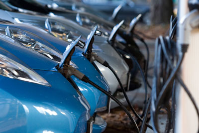 Nissan's Leaf EV is being used by public sector organisations such as the Environment Agency and Sunderland City Council (photo: Kristoffer Tripplaar/Alamy)