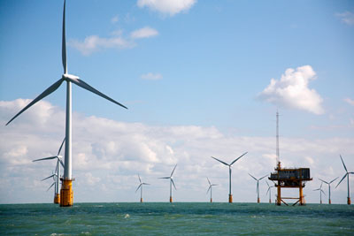 30 gigawatts of wind capacity are likely to be operational by 2020, mostly offshore (photo: Vattenfall)