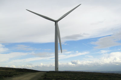 Scout Moor in Lancashire is currently the largest wind farm in England (photo: Gidzy CC BY 2.0)