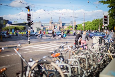 Air quality was measured in Amsterdam streets with low-emission zones (credit: Christian Lendl CC BY 2.0)