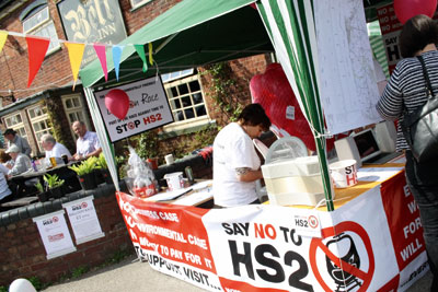 Legal challenges will be heard against the government's controversial HS2 railway (credit: Lichfield Live CC BY 2.0)