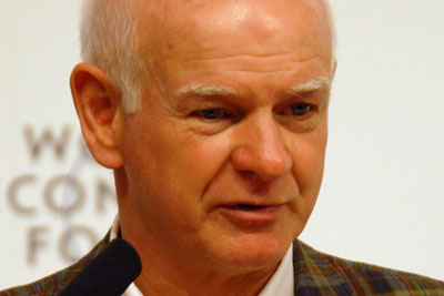 Sir Howard Davies is to lead an inquiry into UK aviation policy (photograph: World Economic Forum)