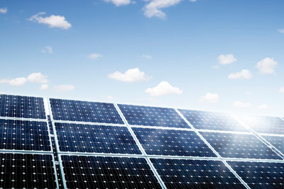 Solar panels. Credit: iStock