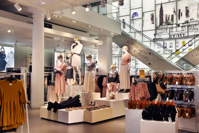 Clothing chain H&M is working with suppliers in developing countries to improve water use