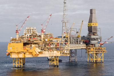 Elgin oil platform. Credit: Total UK