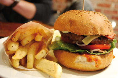 Beef burger. Credit: AVLXYZ/ CCA by SA 2.0