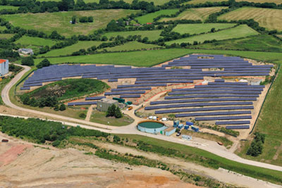 The Wheal Jane site in Truro will produce 1,437MWh of electricity a year. Credit: Paul Langrock