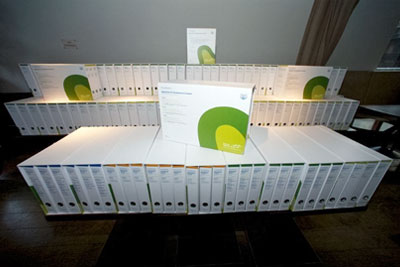 Thames Water’s planning application for the super sewer stretches to 50,000 pages (photograph: Thames Water)