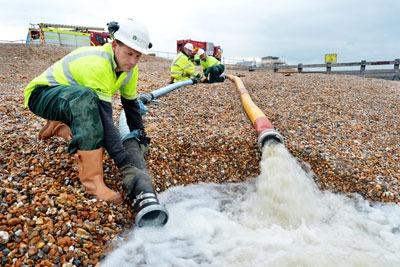 Flood water. Credit: Environment Agency