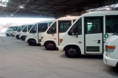 Camden Transport Services has a fleet of 250 passenger vehicles (photograph: Camden Transport Services)