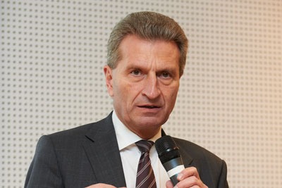 Günther Oettinger. Credit: EnergieAgenturNRW