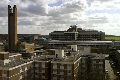Cambridge's Addenbrookes Hospital received £18m from the Green Investment Bank for an energy centre (photograph: By D Dinneen)