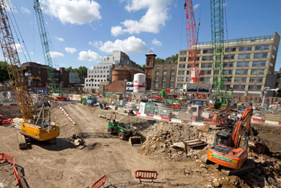 Mega projects like London's Crossrail link offer a myriad of openings for consultants (photograph by Chris Batson/Alamy)