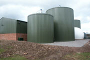 Ludlow AD tanks in Shropshire. Credit Biocycle