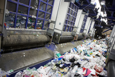 Plastics processing: industry organisations support WRAP's work to reduce waste in the supply chain (photograph courtesy of WRAP)
