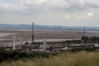 The 2,078-hectare marine protection area in the Mersey estuary is next to the entrance to the Manchester shipping canal (photograph: Richard Ash, CC by SA 2.0)