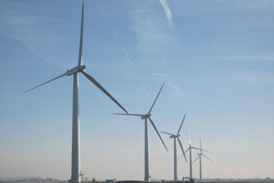 Westmill Co-op's wind turbines. Credit: Energy4all
