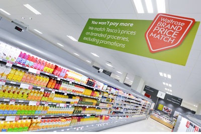 Waitrose fridge. Credit: Waitrose