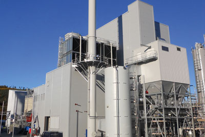 Biomass power station. Credit: Helius Corde Ltd