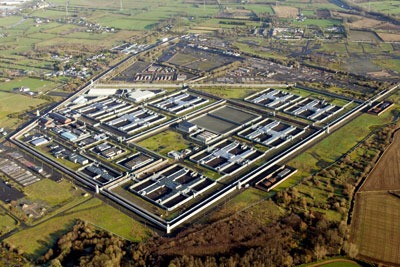 Inneed of remediation: the site of the former Maze prison in Belfast. Credit: Andrew McConnell, Alamy