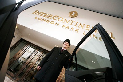 Intercontinental hotels doorman. Credit: Intercontinental