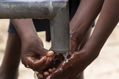 Communities in Africa could be a major beneficiary if the concept of water benefit certificates is developed. Credit: Water Benefit Partners/First Climate
