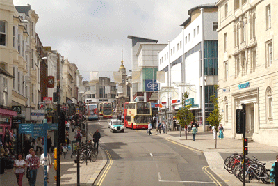 North Street Brighton (photograph: David Dixon, CC by SA 2.0)