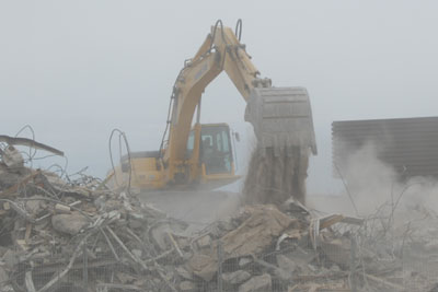 Construction dust can cause air failures: Credit: ADQ Productions