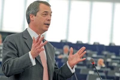 UKIP's Nigel Farage hopes to gain seats in teh May elections. Credit: UKIP