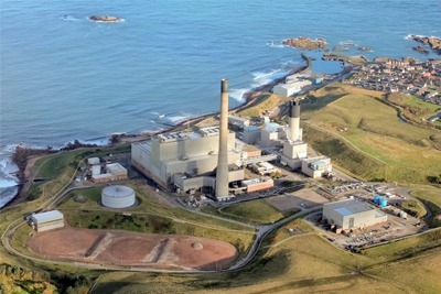 Shell and SSE are trialling CCS on 385 megawatts of capacity at Peterhead power station in Scotland (photograph: Shell)