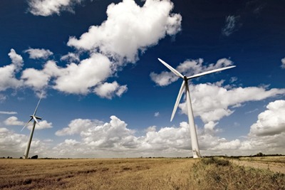 Onshore wind turbines in the UK. Credit: Solarseven/Dreamstime.com
