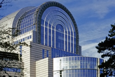 The European Parliament building. Credit: David Martyn/Dreamstime.com