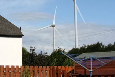 A RenewableUK study looked at changes in house prices within a 5km radius of wind farms (photograph: Fintastique, Dreamstime.com)