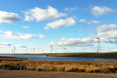 Whitelee wind farm, Scotland (photograph: BJ Mullan, CC by SA 3.0)
