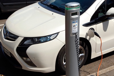 Smart grid upgrades could boost growth in electric vehicles (photograph: General Motors)