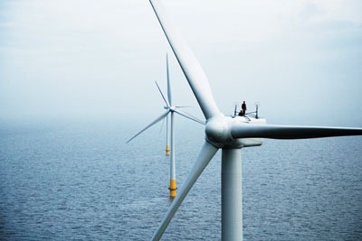 Burbo Bank wind farm extension is a critical project. Credit: Dong Energy