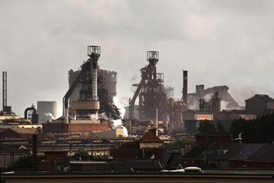 Tata Steel's Port Talbot works: the steelworks changed its dust suppressant and reduced the temperature of its production process (photograph: Ben Salter, CC BY 2.0)