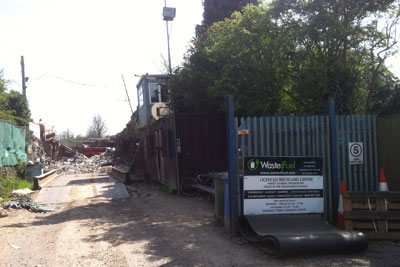 There have been at least a dozen fires at the Waste4Fuel site in Orpington, south London, over the past year