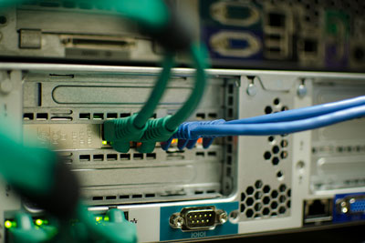 The UK's data centre sector is estimated to use up to three terawatt hours of power a year (photograph: Bob Mical/CC BY 2.0)